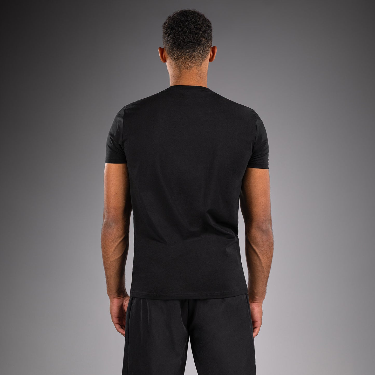 Venum Adrenaline Camiseta – Negro/Gris Plata