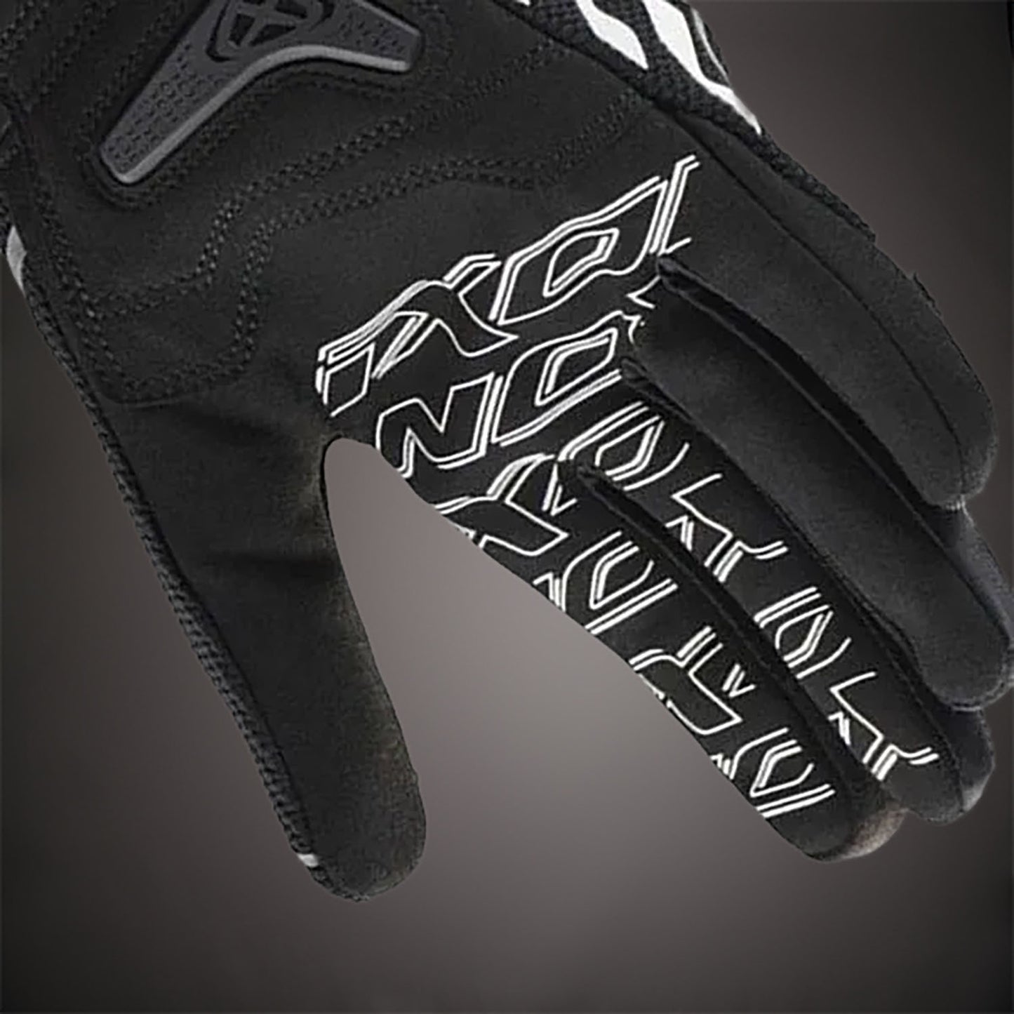 Venum x Ixon Guantes de Moto Hurry – Negro/Blanco/Antracita
