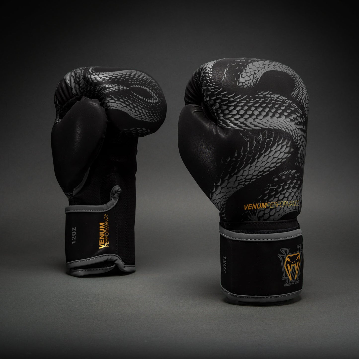 Venum Matupa Guantes de Boxeo - Negro/Gris/Oro