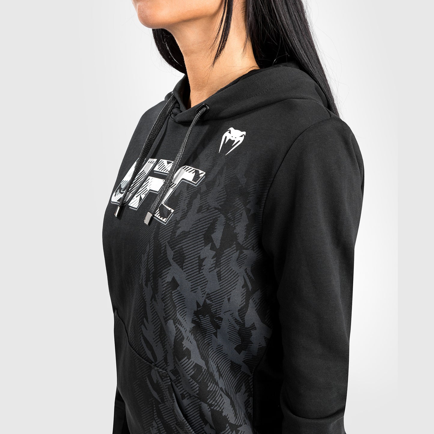 Sudadera Para Mujer UFC Venum Authentic Fight Week - Negro