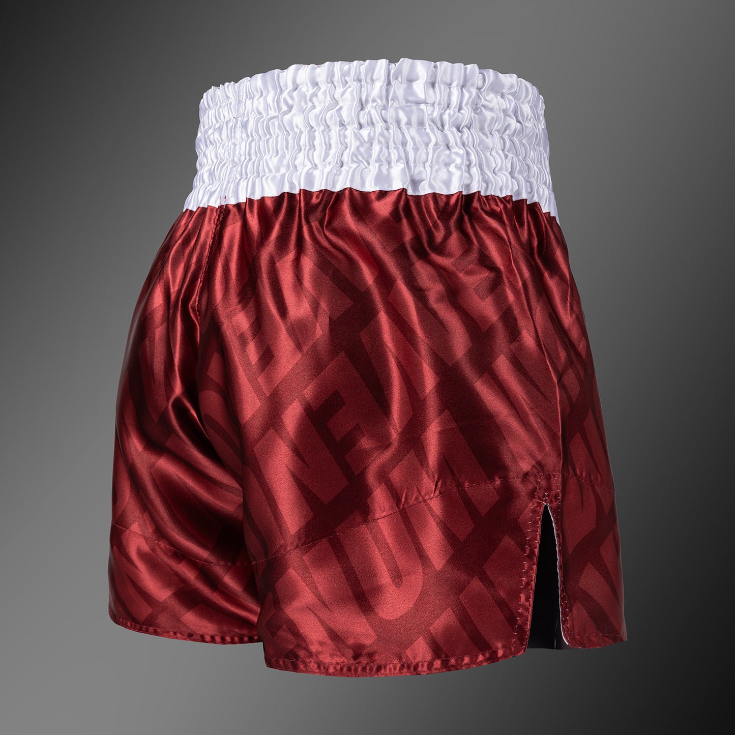 Venum Contender XT Pantalones Cortos Muay Thai – Rojo Cereza/Blanco