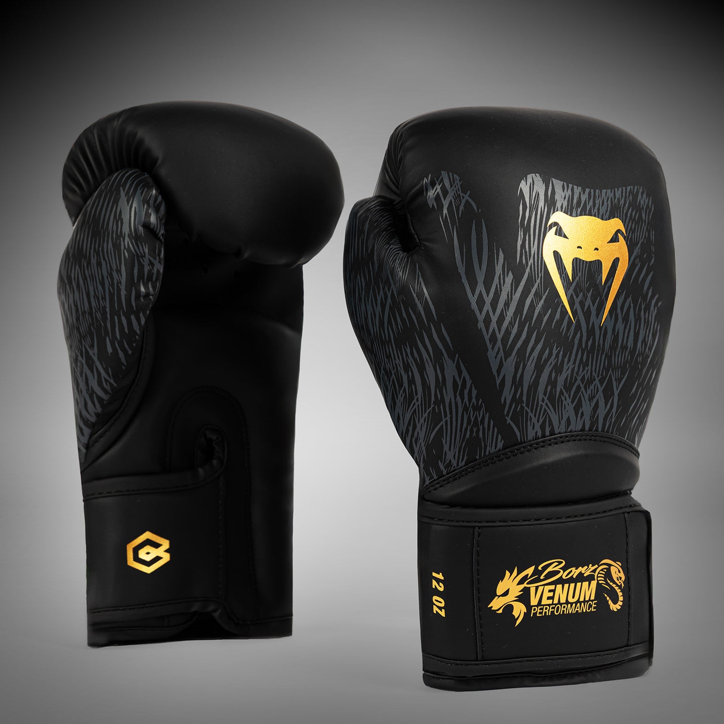 Venum x Chimaev Guantes de Boxeo  - Negro/Gris