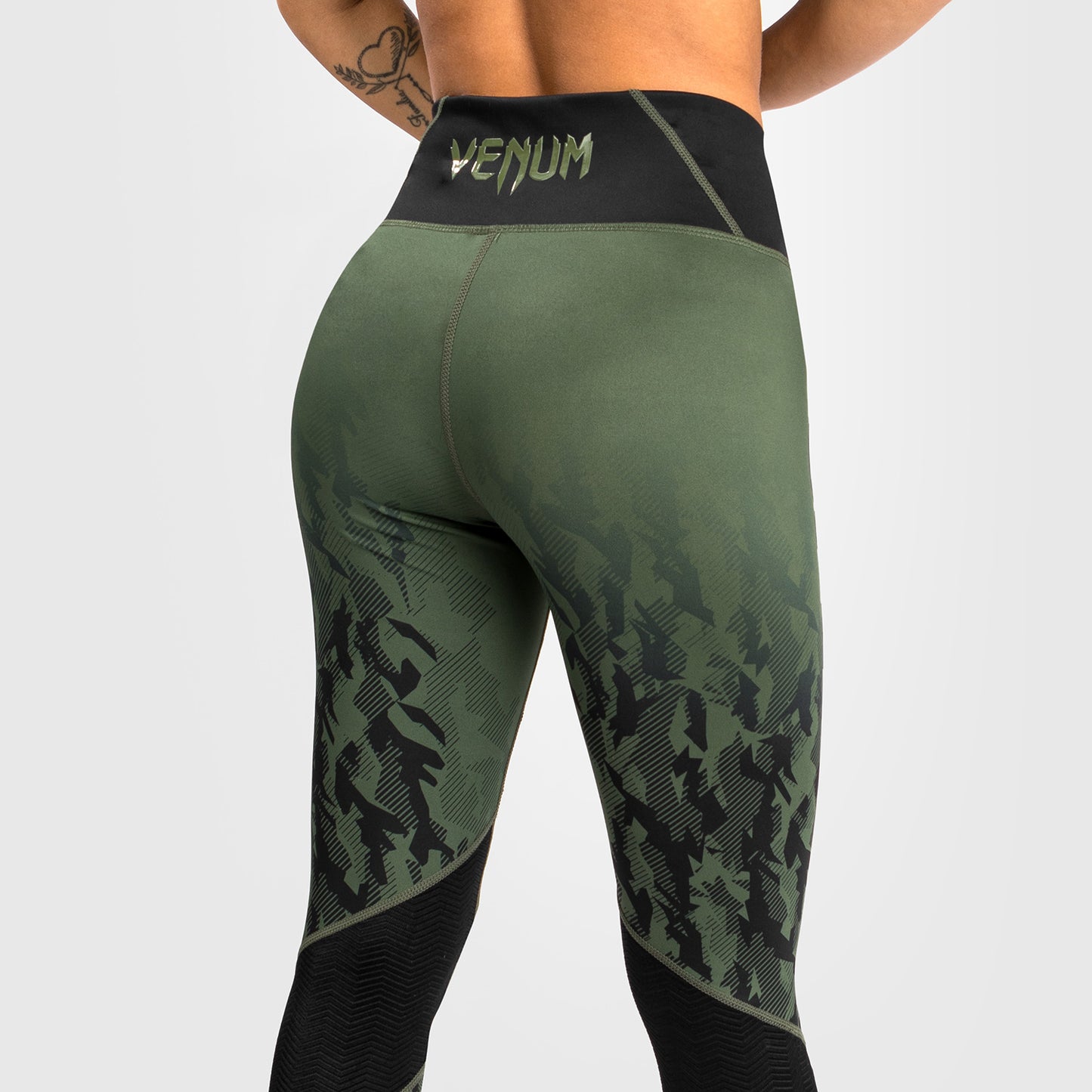 Leggings Para Mujer UFC Venum Authentic Fight Week Performance - Caqui
