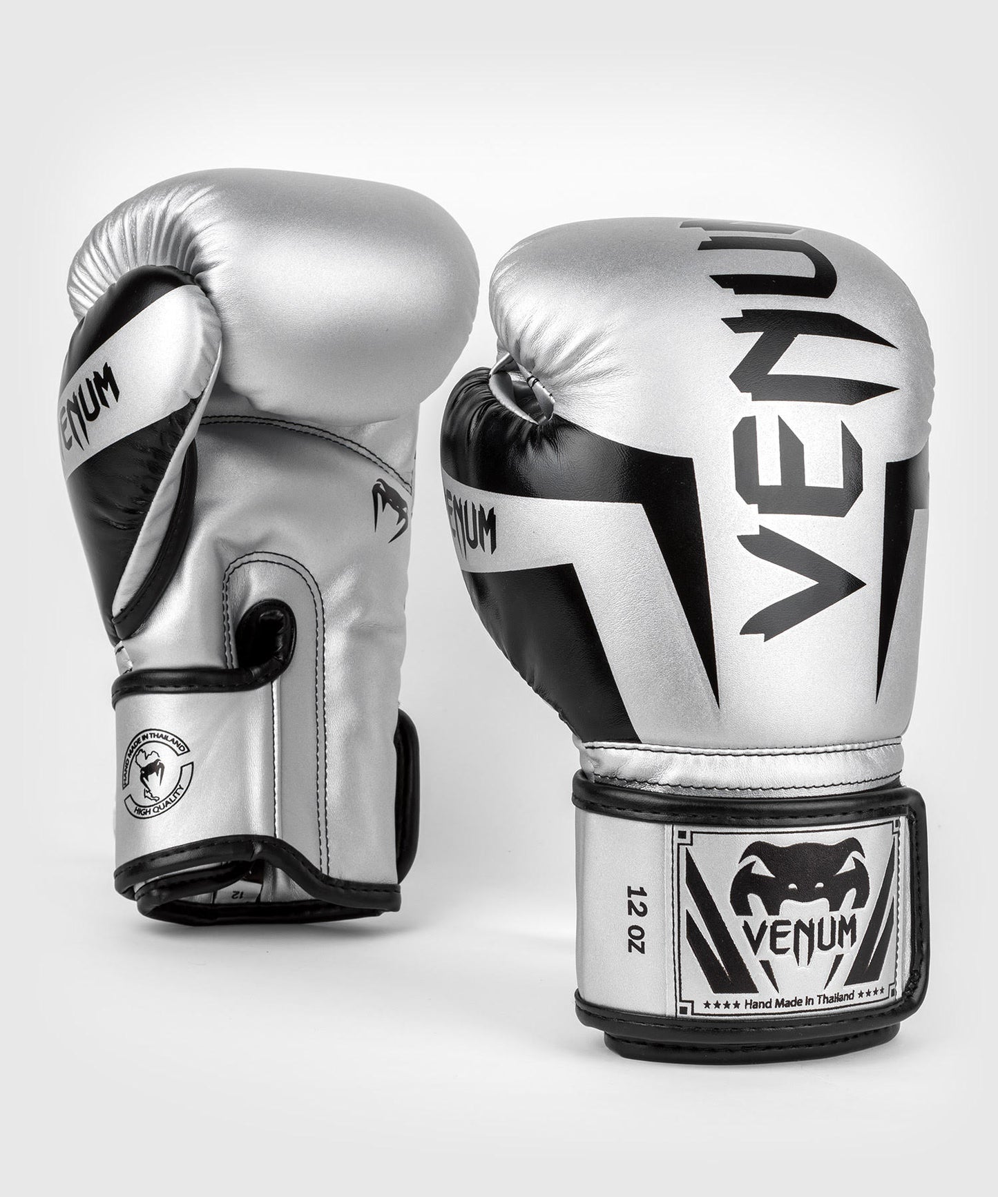 Venum Elite Guantes de boxeo - Plata/Negro