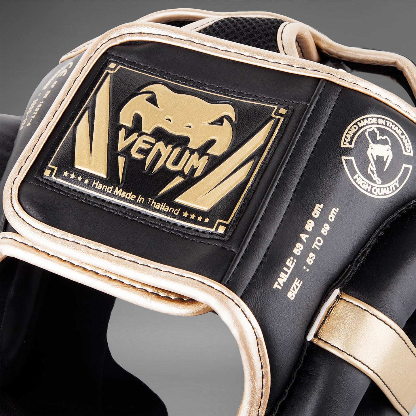 Casco Venum Elite - Negro/Oro
