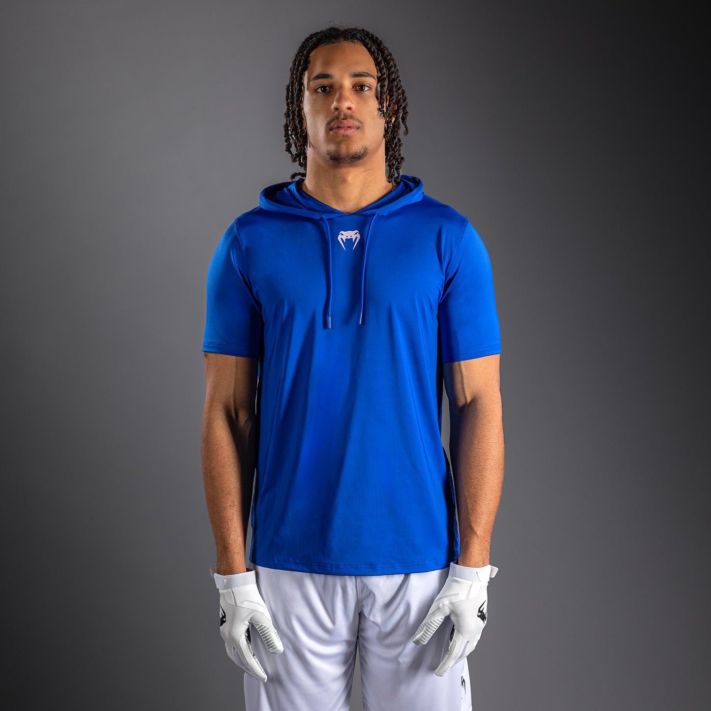 Venum Elite Sudadera Dry-Tech Manga Corta - Azul Real