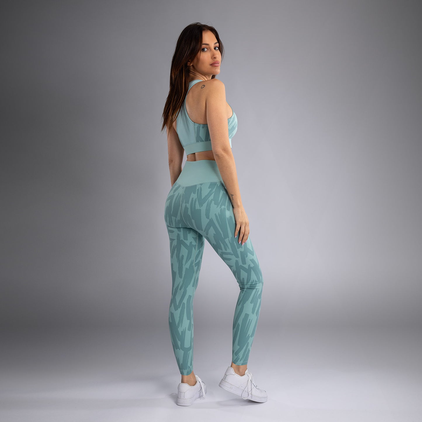 Venum Graffiti Leggings de Largo Completo para Mujer - Aqua