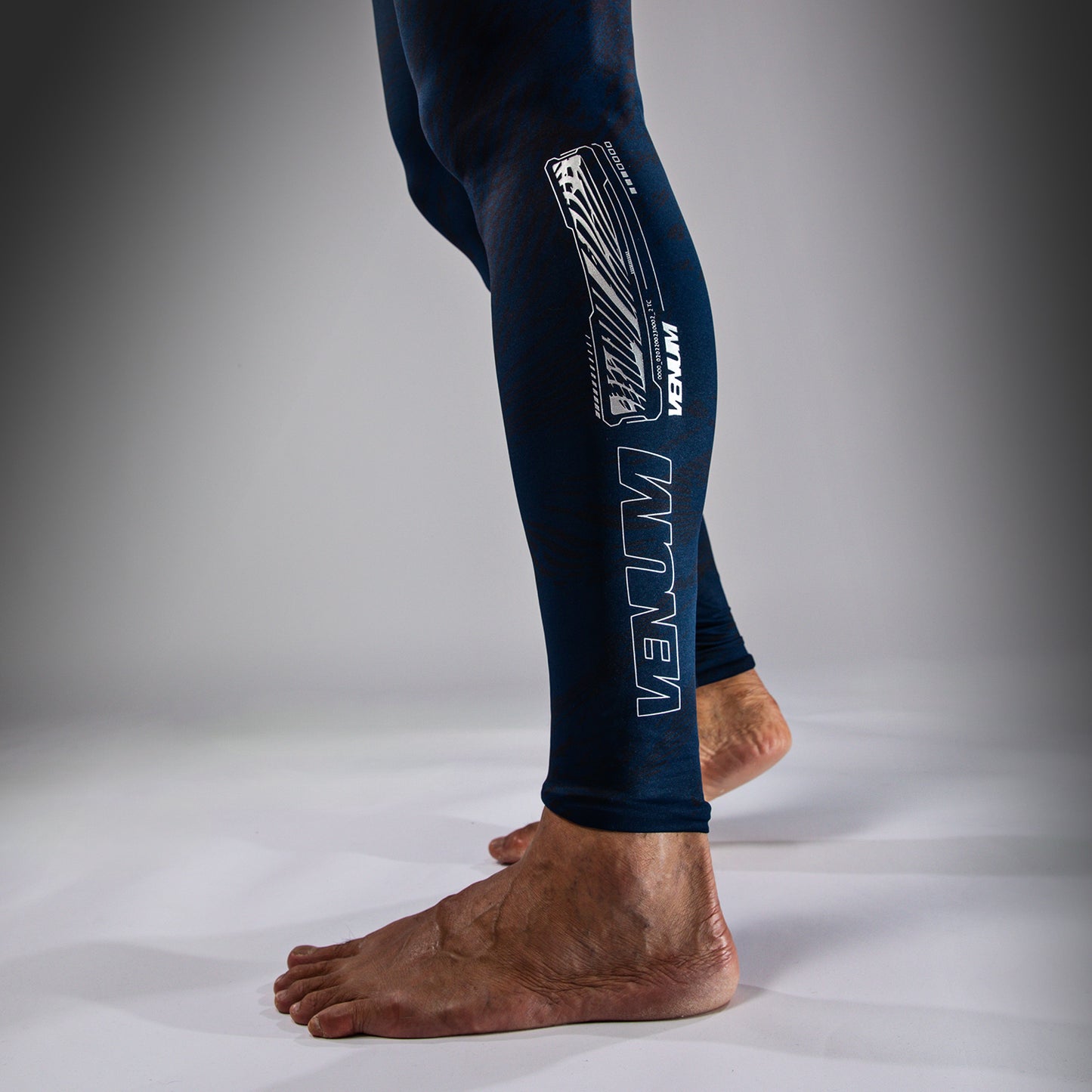 UFC Fusion by Venum Fight Week Leggings de Rendimiento para Hombre - Azul oceánico