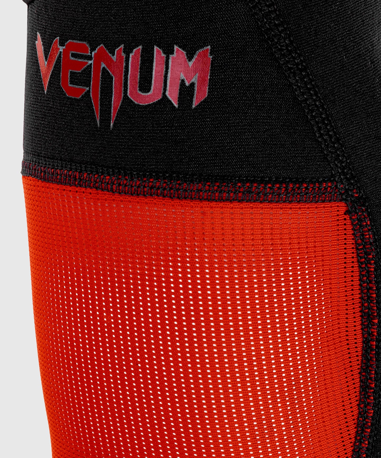 Espinilleras Venum Kontact Evo - Negro/Rojo