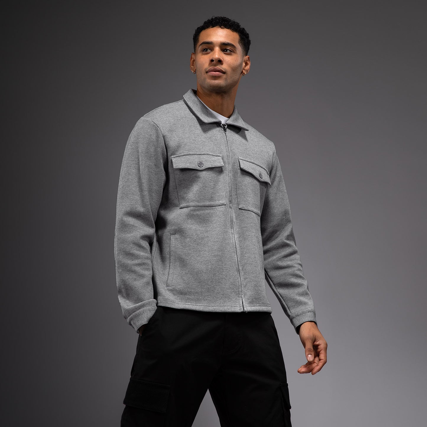 Venum City Core Chaqueta - Nube Gris