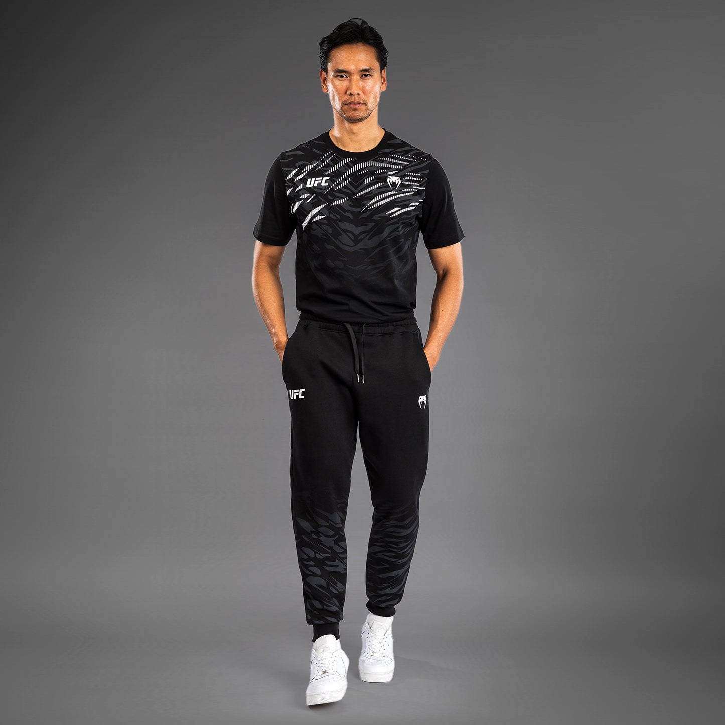 UFC Fusion by Venum Replica Pantalón para Hombre - Negro