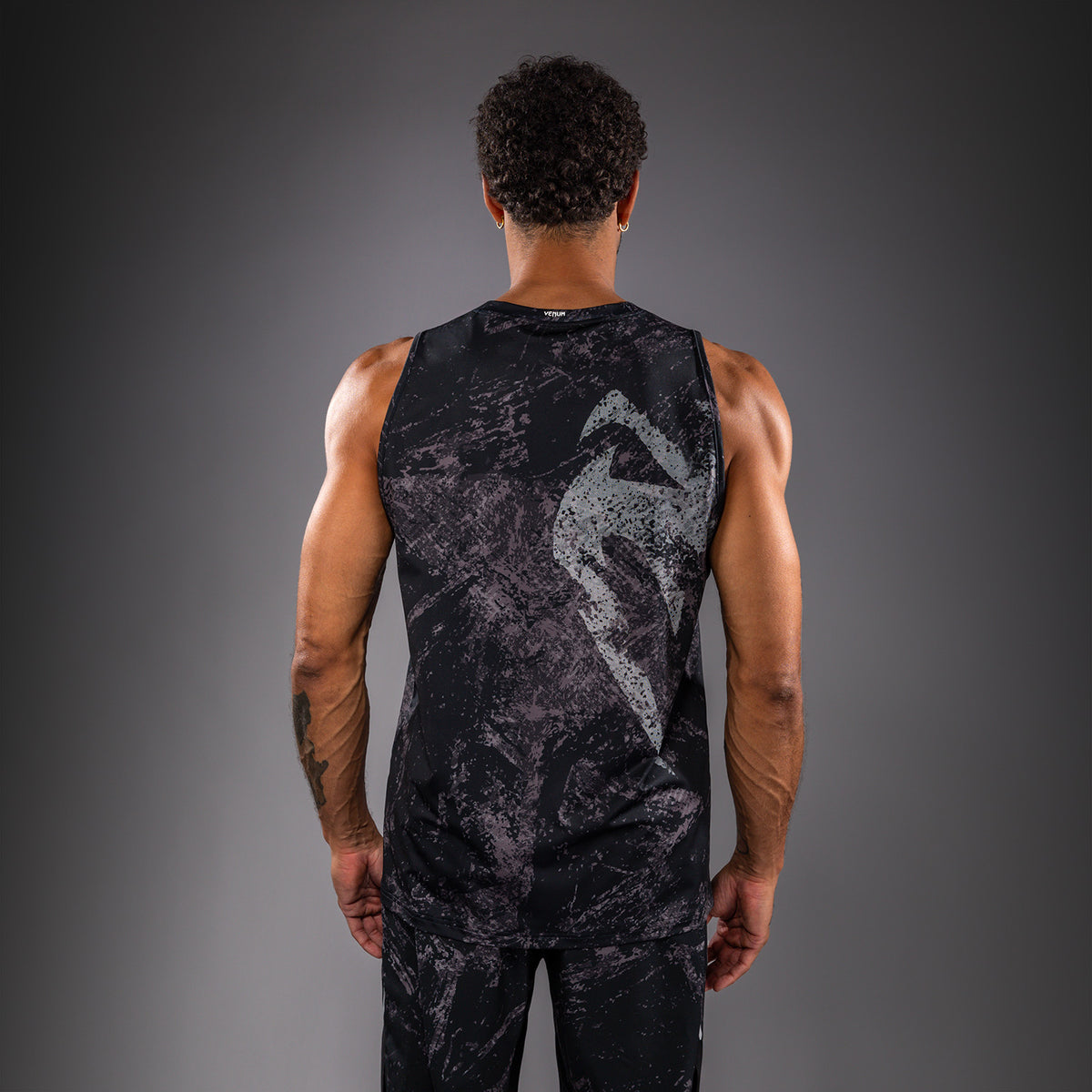 Venum Rage & Workout Camiseta de Tirantes Dry Tech - Negro/Gris