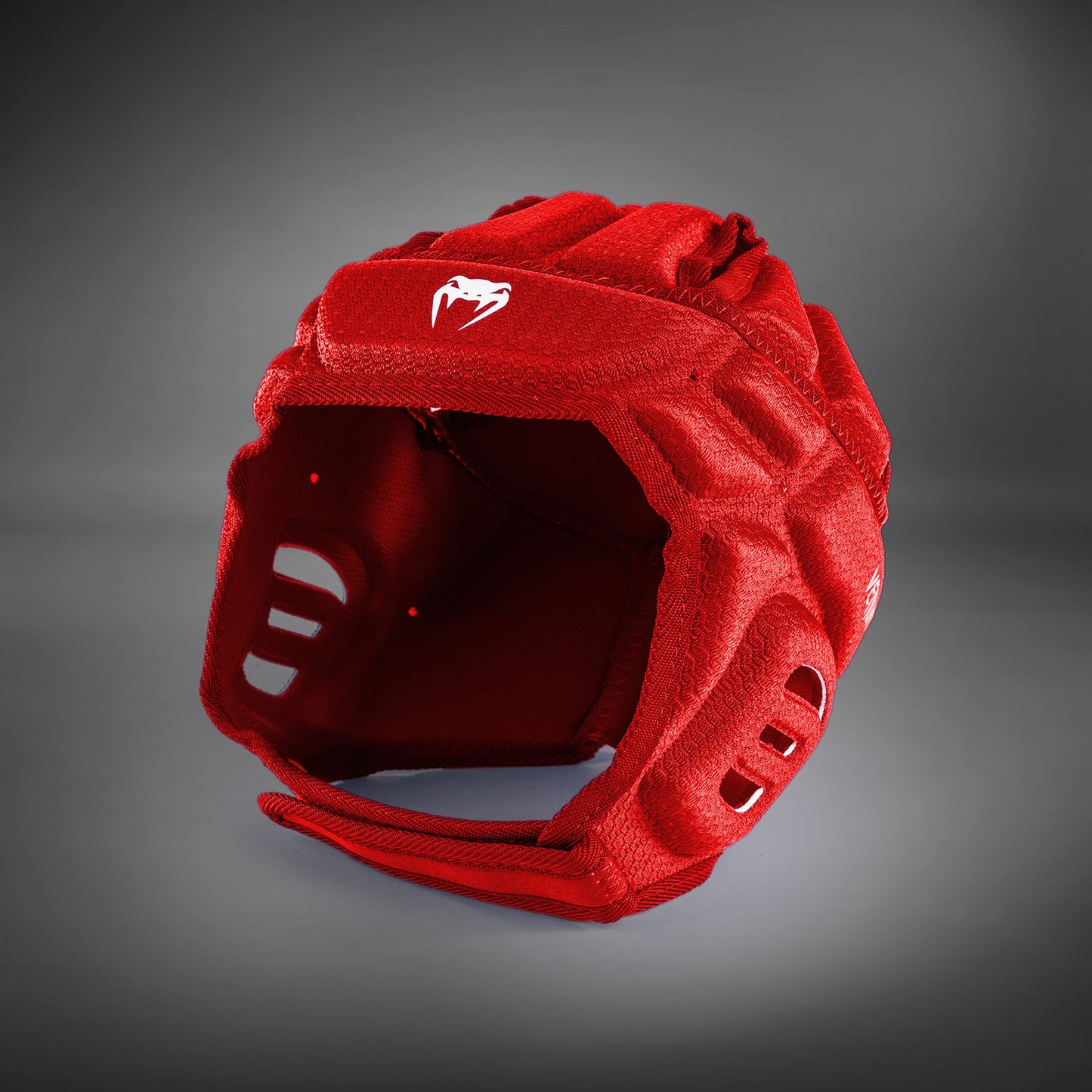 Venum Elite Casco Softshell Protect – Rojo/Blanco