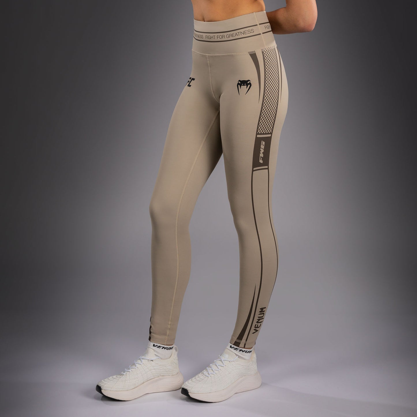 Venum UFC Unity by Venum Authentic Fight Week Pantalón de Compresión Técnico para Mujer - Arena