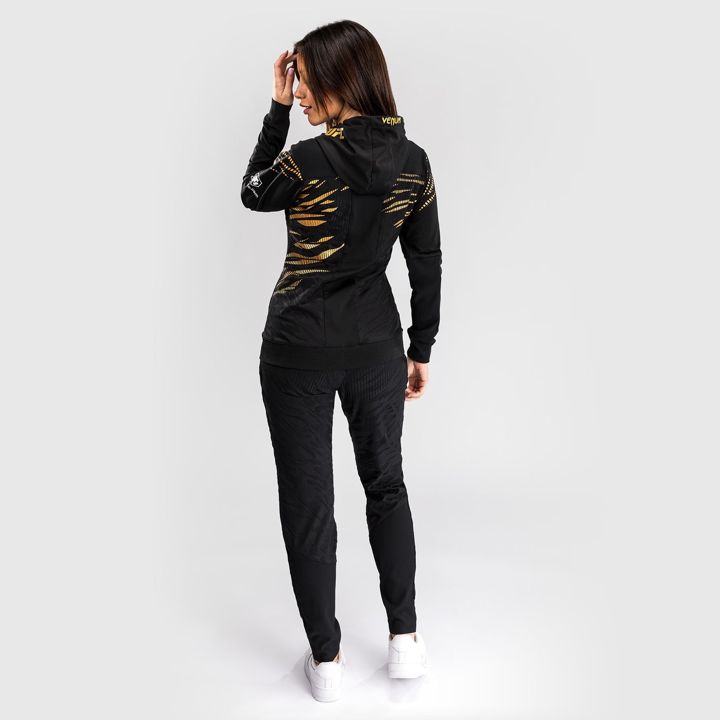 UFC Fusion by Venum Personalizados Authentic Fight Night Sudadera con Capucha para Mujer - Campeón