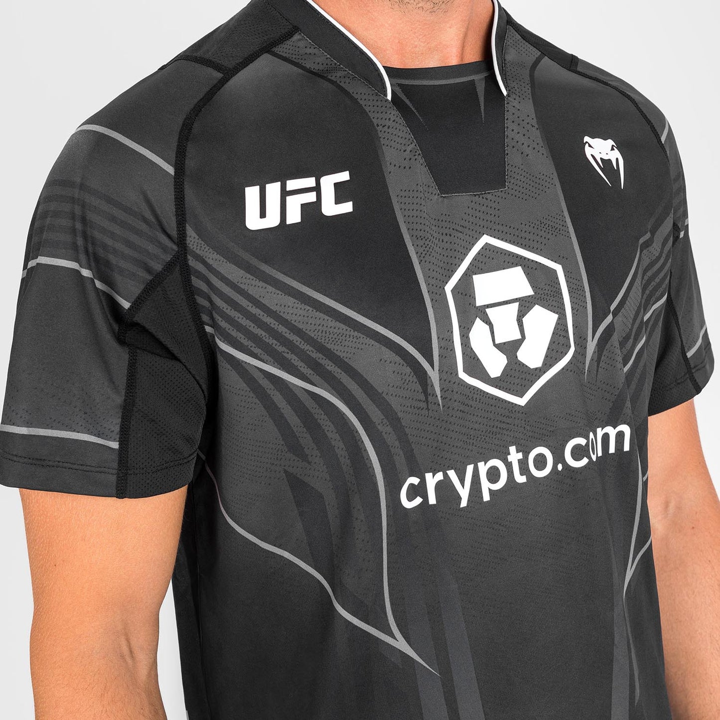 Camiseta UFC Venum Authentic Fight Night 2.0 para hombre - Negra