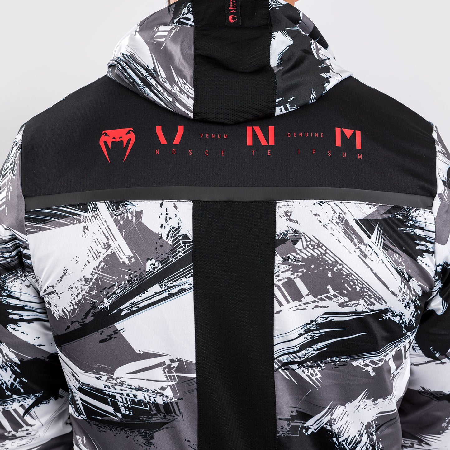 Venum Electron 3.0 Sudadera con capucha - Gris/Rojo