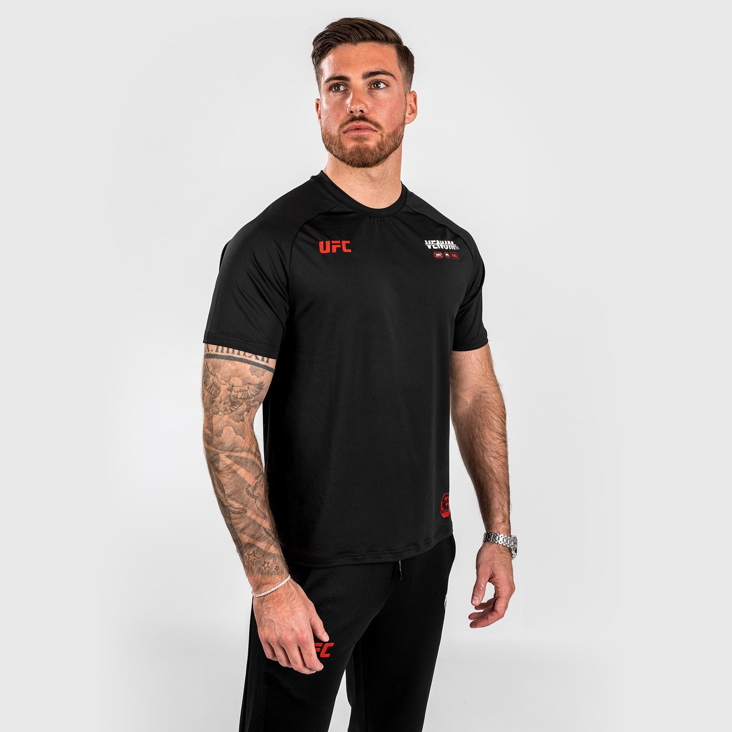 UFC Adrenaline by Venum Fight Week Camiseta Dry-tech para Hombre - Negra