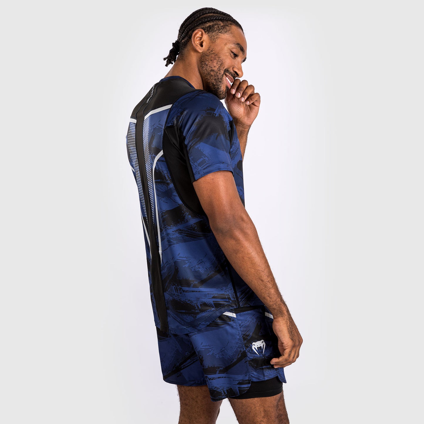 Venum Electron 3.0 Camiseta Dry-Tech - Azul marino