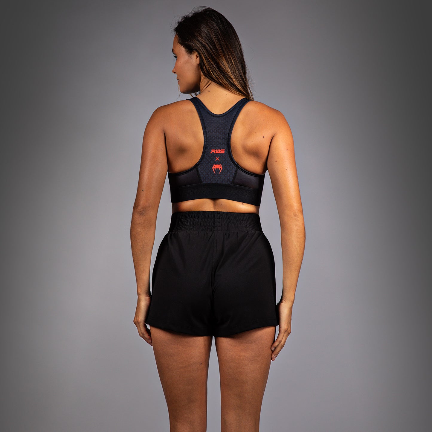 Venum x RWS 2.0 Sujetador Deportivo Mujer – Negro/Rojo