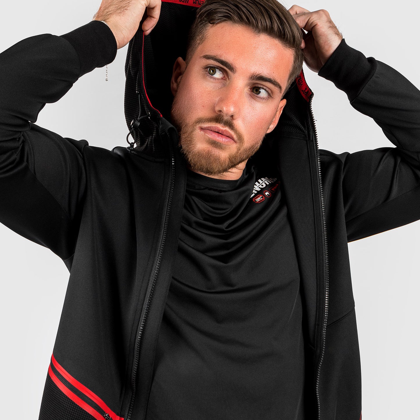 UFC Adrenaline by Venum Fight Week Sudadera con cremallera para Hombre - Negra