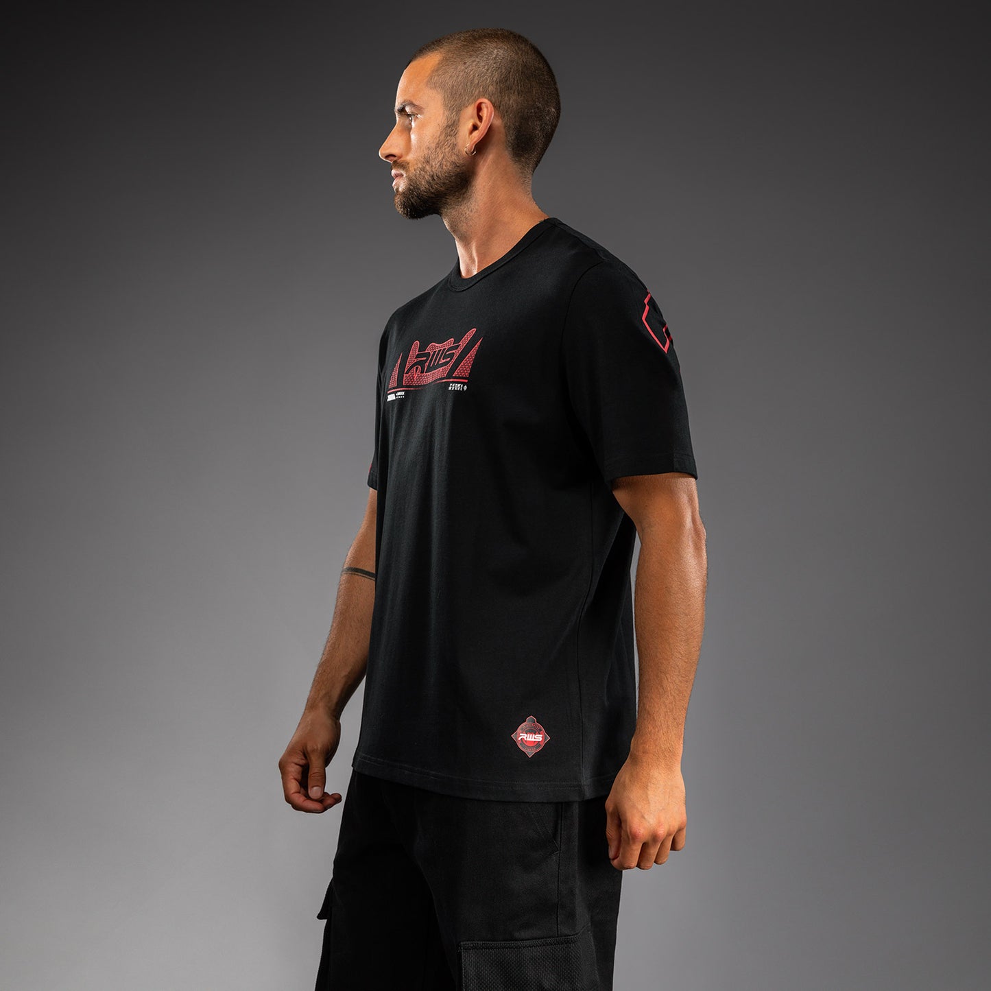 Venum x RWS 2.0 Camiseta – Negro/Rojo