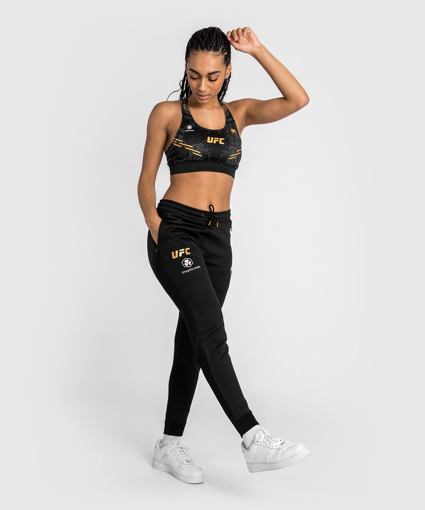 UFC Adrenaline by Venum Authentic Fight Night Pantalón Walkout para Mujer - Champion