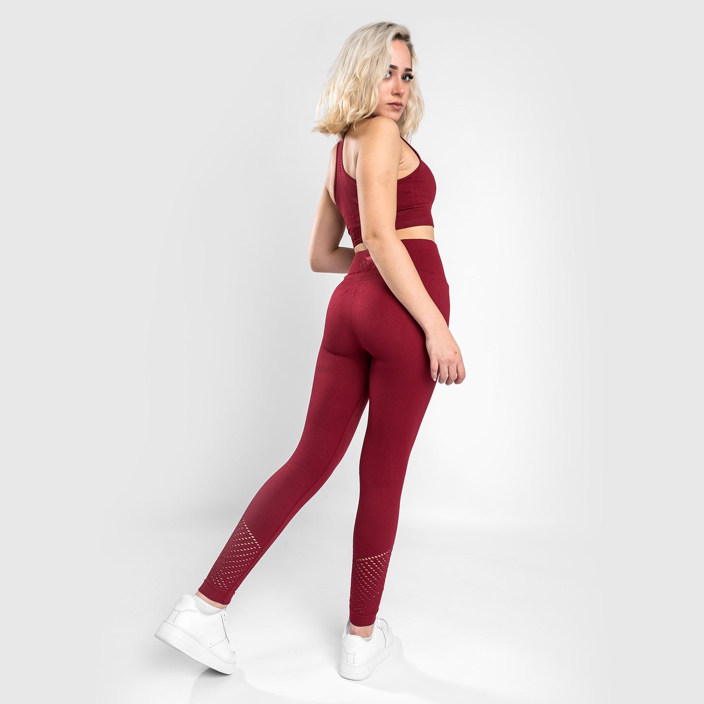 Leggings ⅞ Venum Sparring Seamless - Burdeos