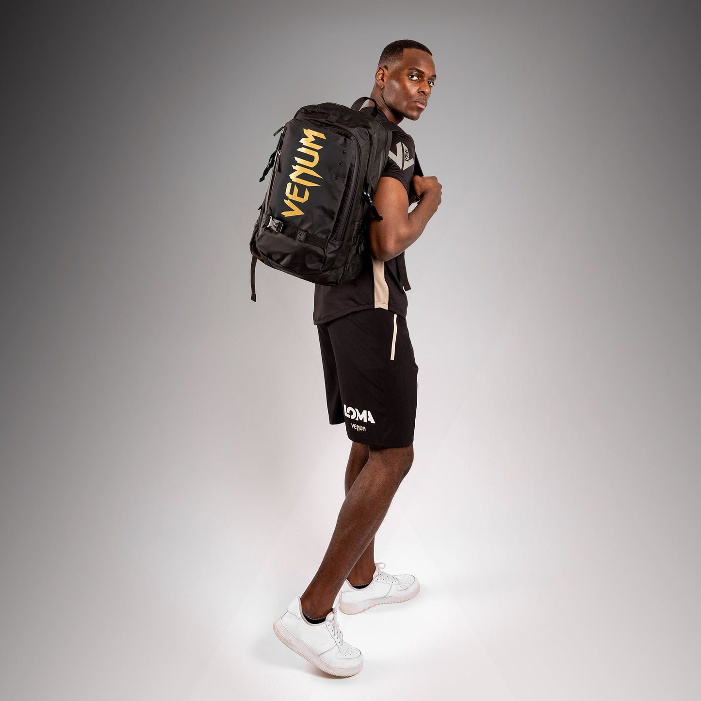 Venum Challenger Pro Evo Mochila - Negro/Dorado