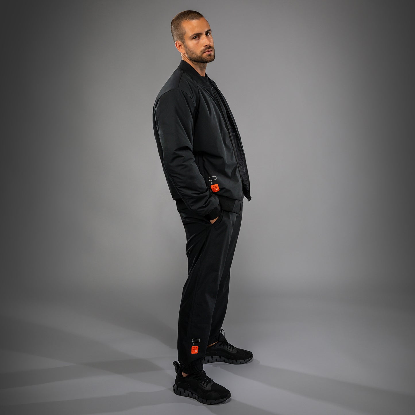 Venum Eclipse Cazadora Bomber – Negro/Hueso
