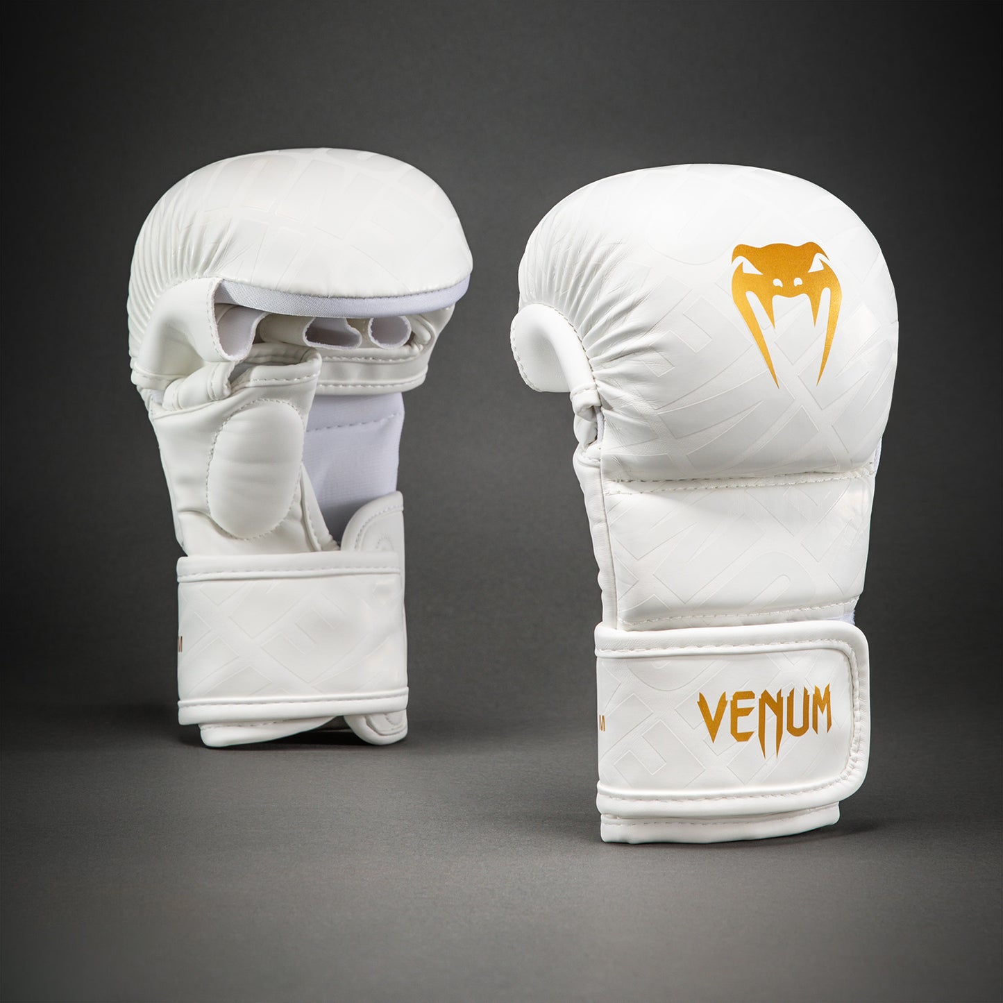 Venum Contender 1.5 XT 3D Guantes de Sparring - Blanco/Oro
