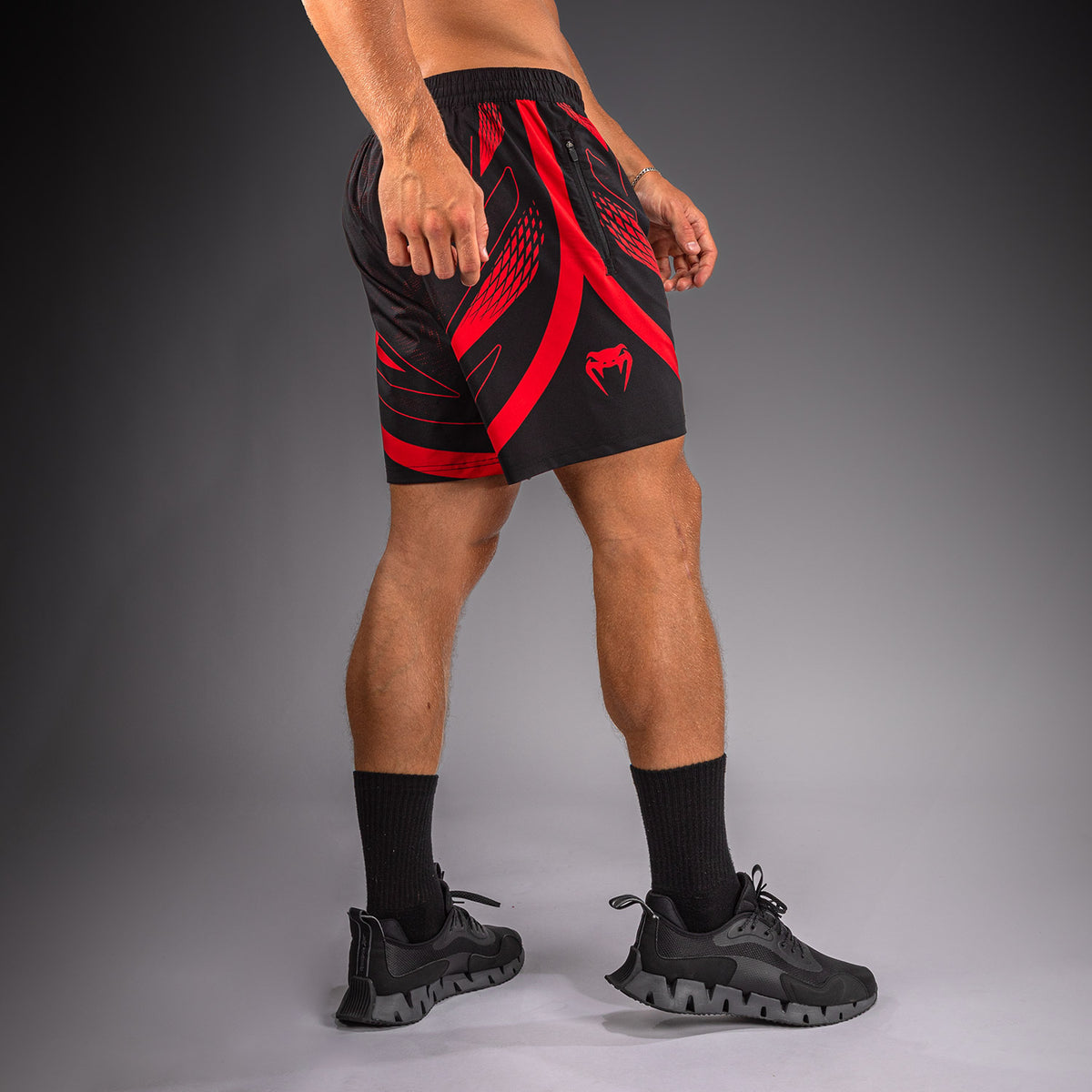 Venum Amazonia Reborn Pantalón corto de entrenamiento - Negro/Rojo