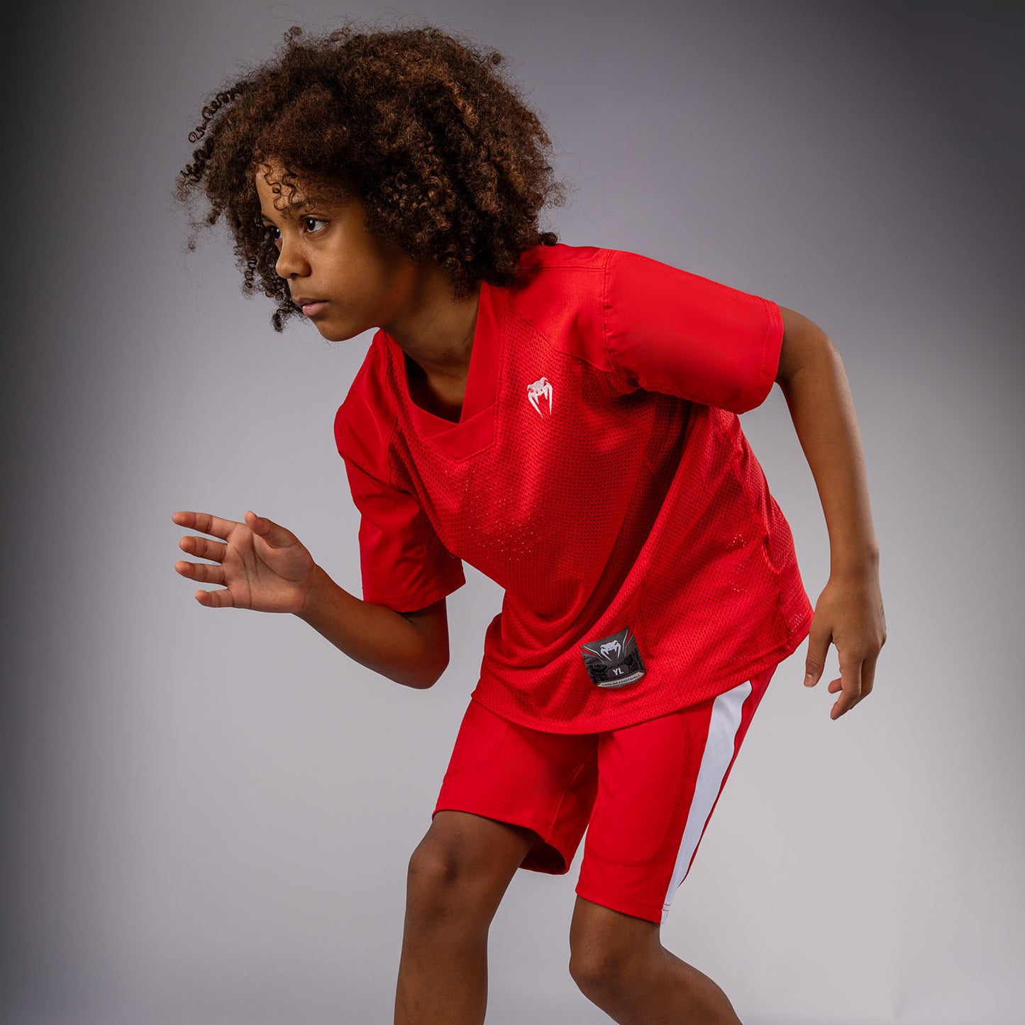 Venum Elite Football Camiseta de Fútbol Manga Corta Para Niños - Rojo