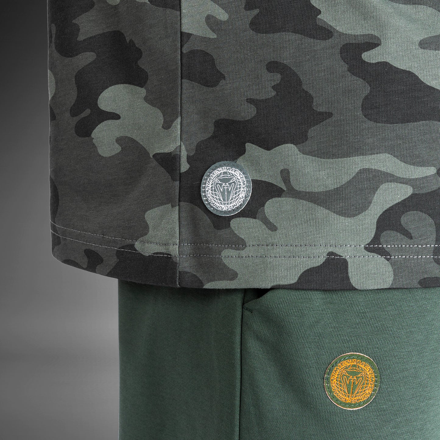 Venum Vortex XL Camiseta para Hombre - Camuflaje Caqui