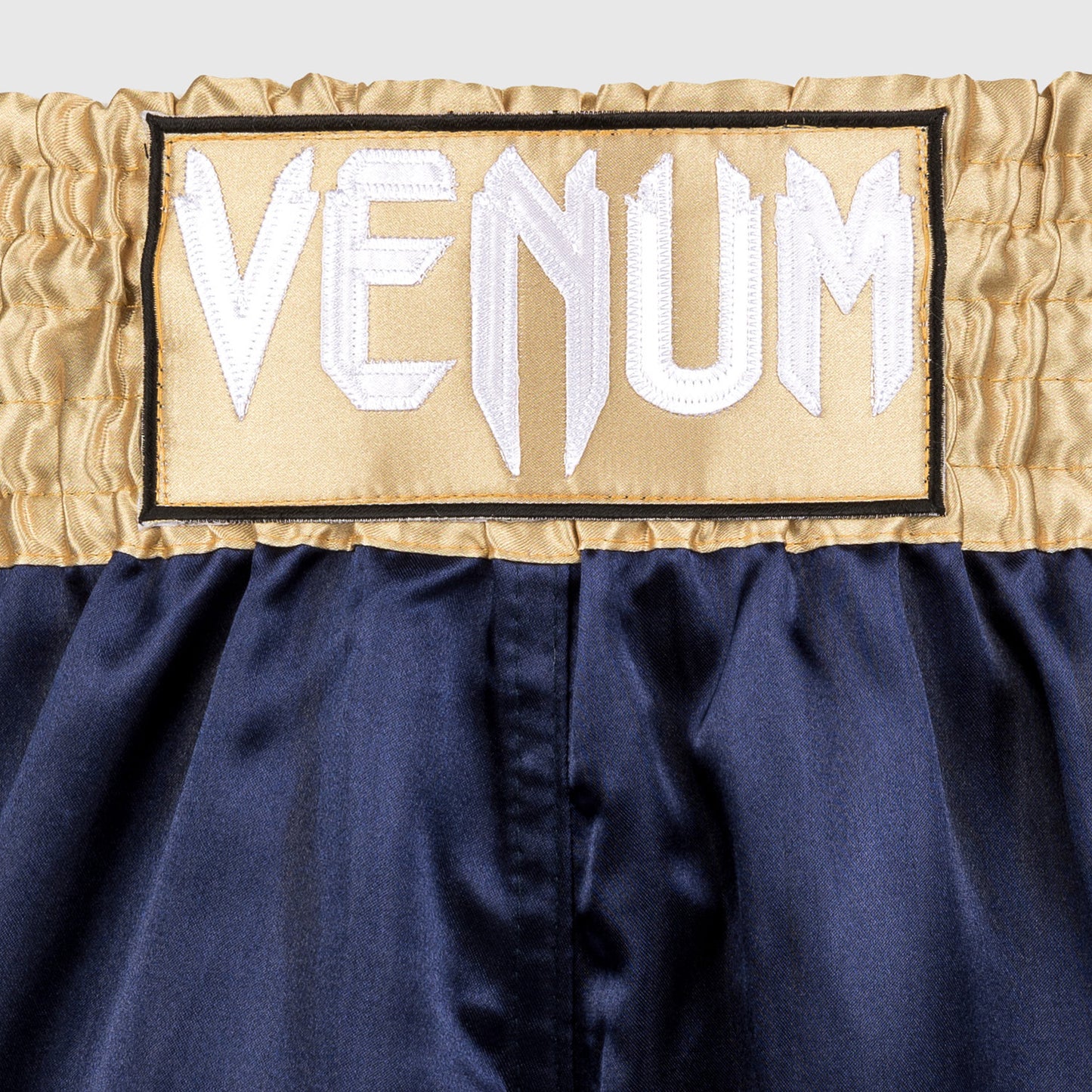 Venum Classic Pantalones cortos de Muay Thai - Azul marino/Dorado