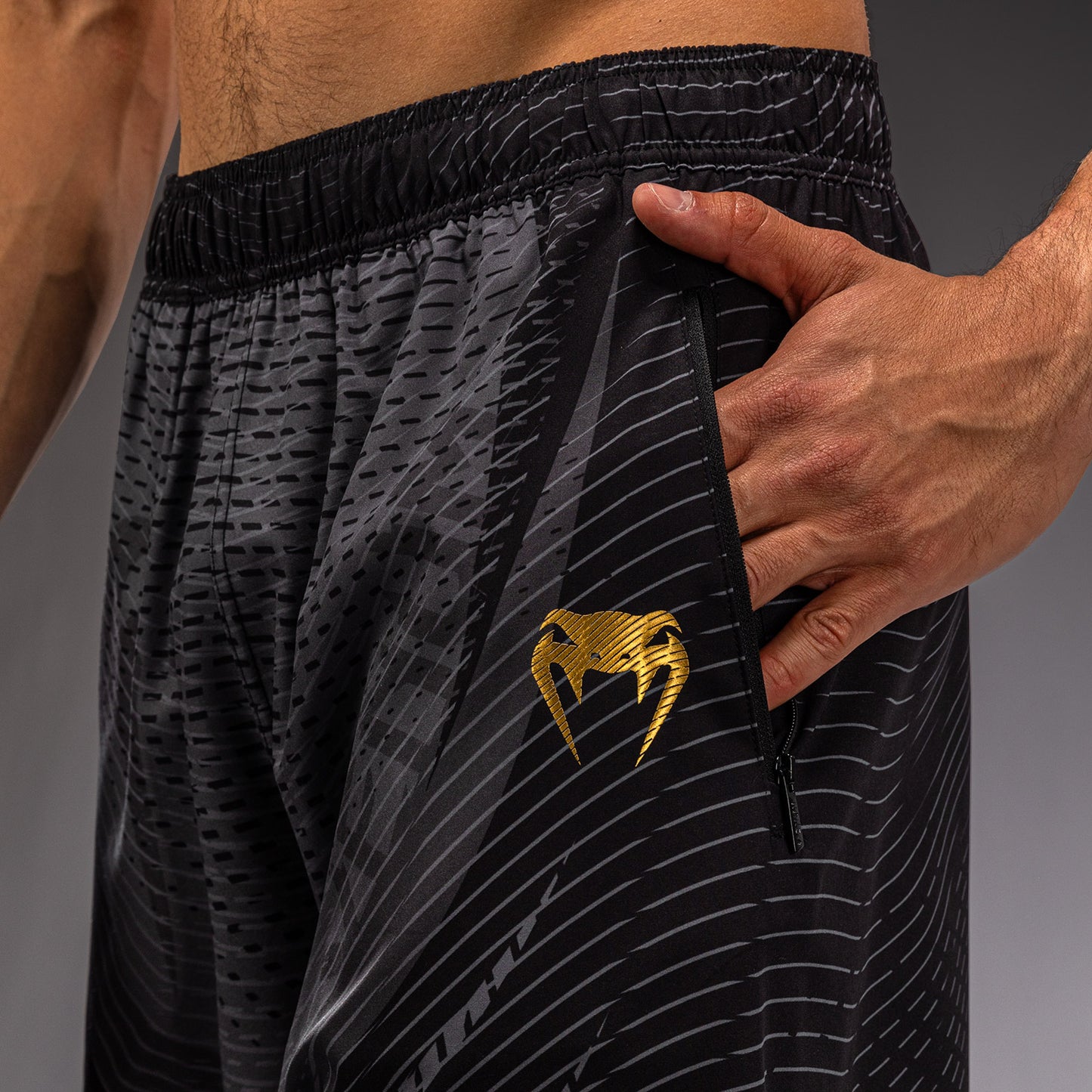 Venum Galactic 3.0 Pantalón Corto de  Entrenamiento - Negro/Oro