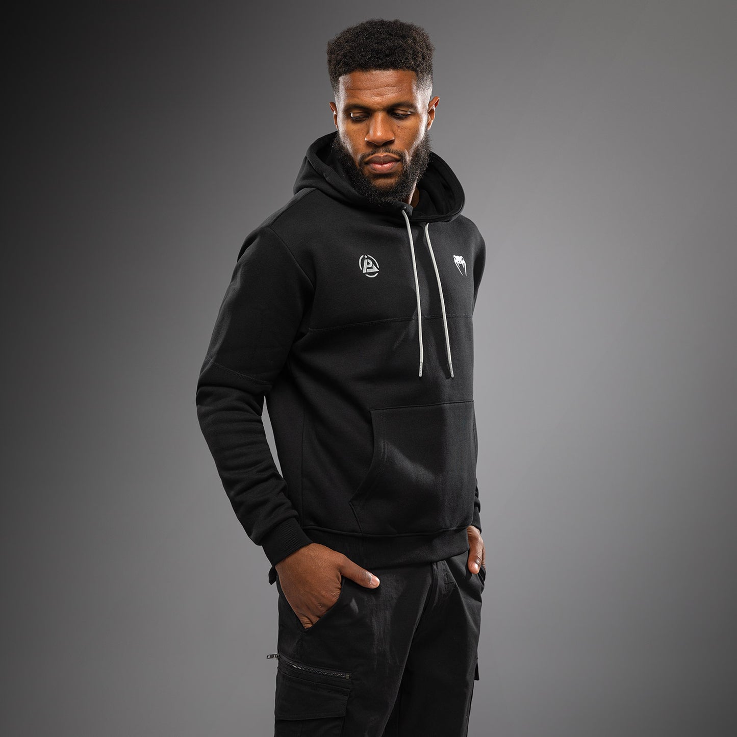 Venum x Polaris Sudadera - Negro/Gris Tormenta