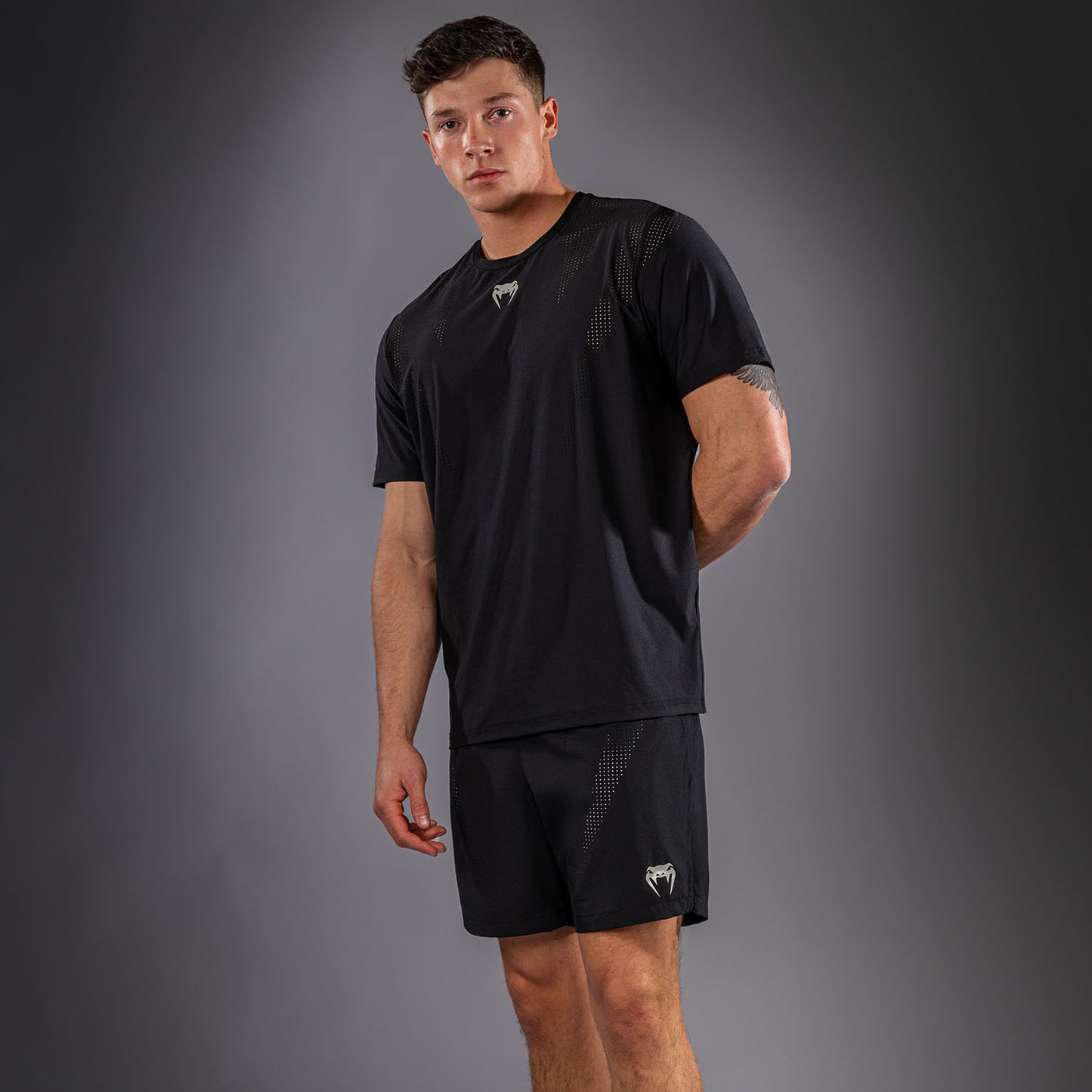 Venum Lazer Camiseta Dry Tech - Negro/Gris
