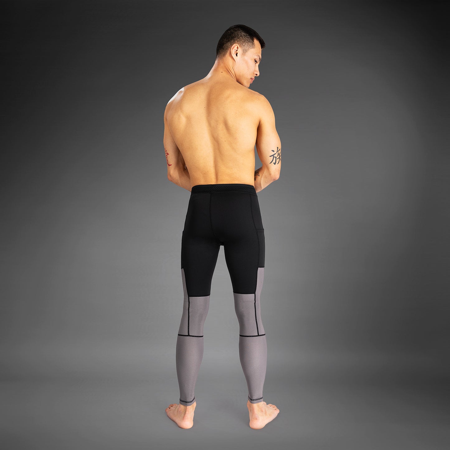 Venum Attack Pantalones de Compresión para Hombre - Negro
