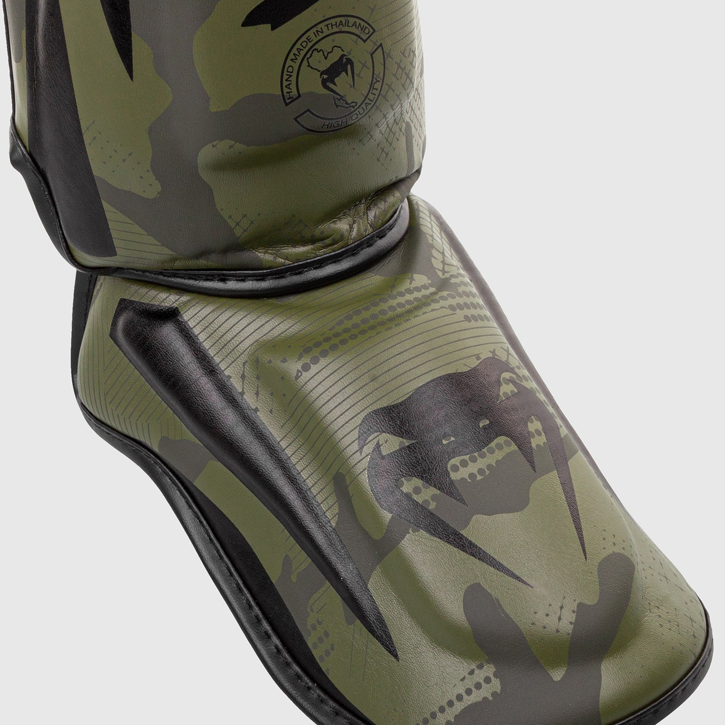 Espinillera Venum Elite - Caqui Camo
