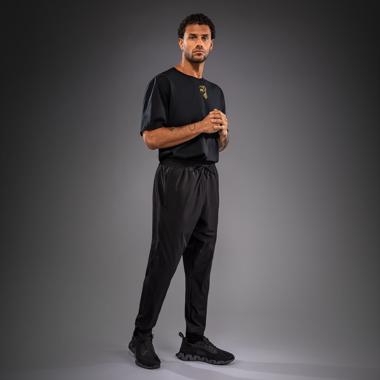 Venum x Mike Tyson Tiger Pantalón Jogger - Negro/Oro