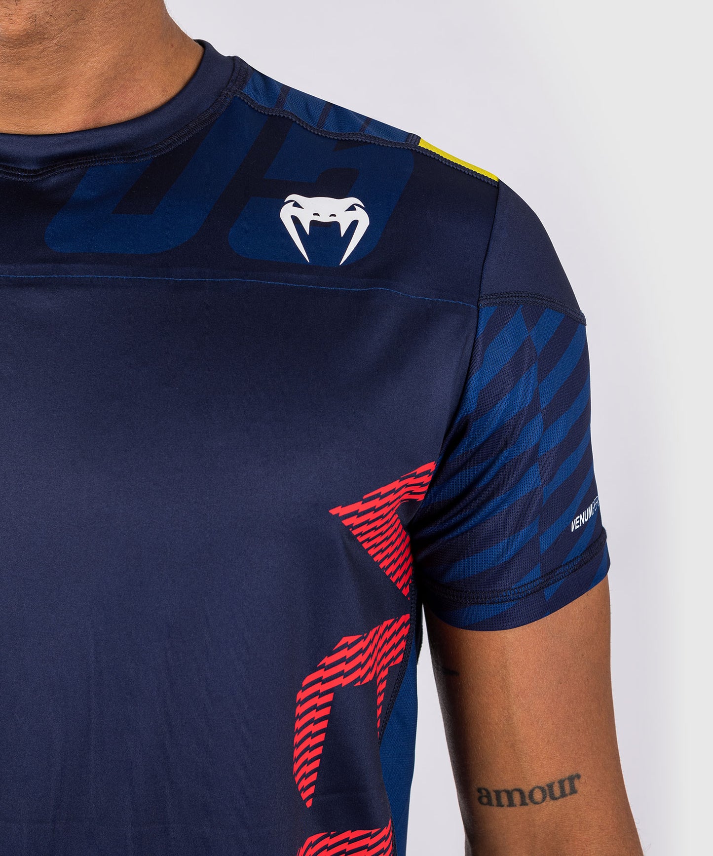 Venum Sport 05 Dry Tech Camiseta - Azul/Amarillo