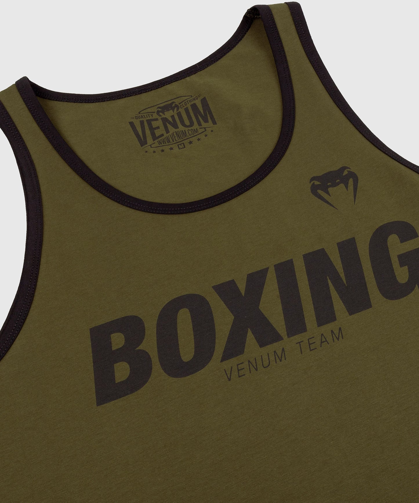 Camiseta de tirantes Boxing VT de Venum - Kaki/Negro