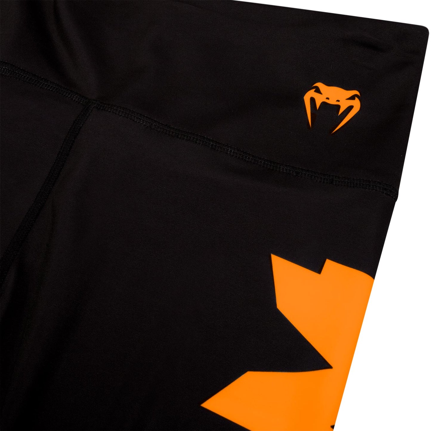 Leggins cortos Venum Giant - Negro/Naranja