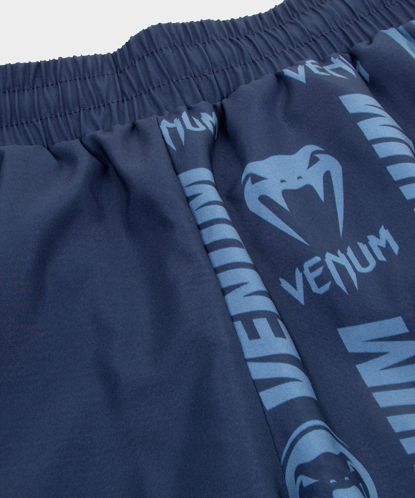 Short de Fitness Venum Logos - Azul Marino/Blanco