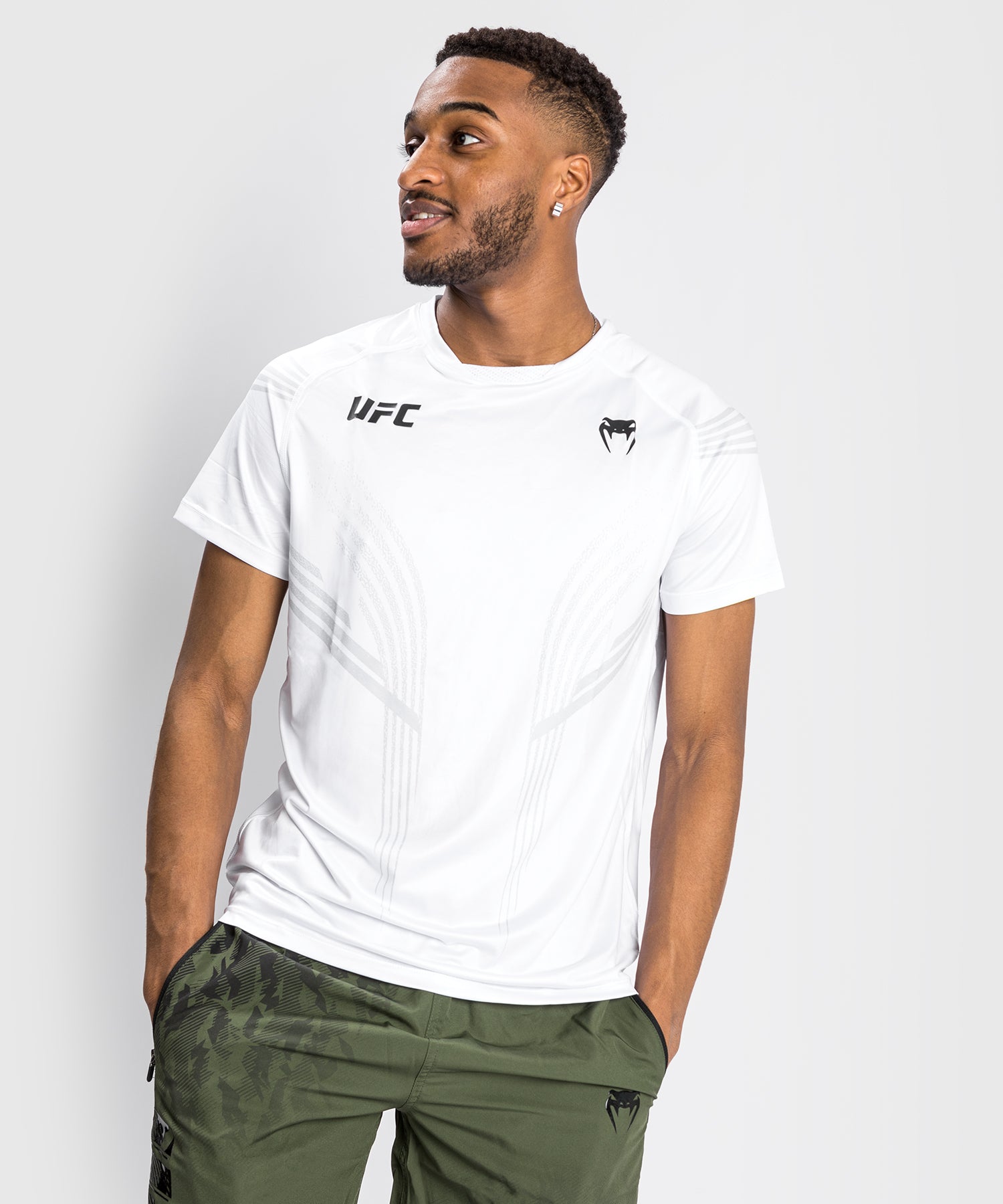 UFC Venum Performance Institute 2.0 Camiseta para Hombre - Gris