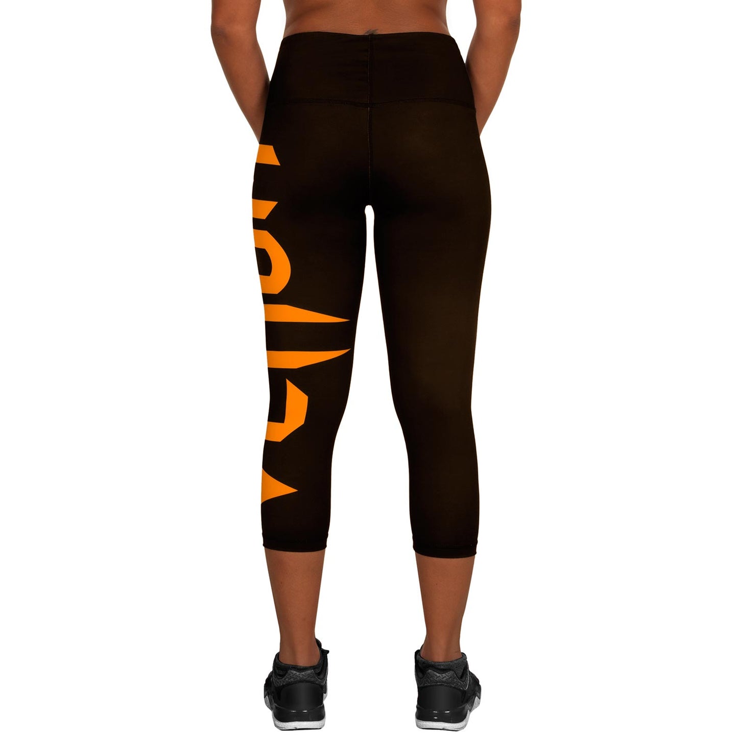 Leggins cortos Venum Giant - Negro/Naranja