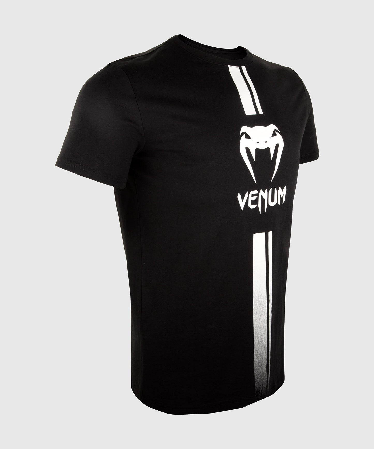 Camiseta Venum Logos - Negro/Blanco