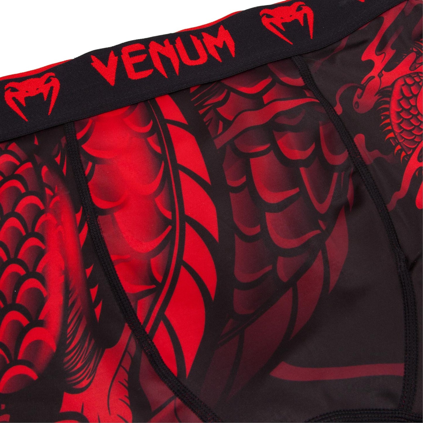 Mallas cortas Venum Dragon's Flight - Negro/Rojo