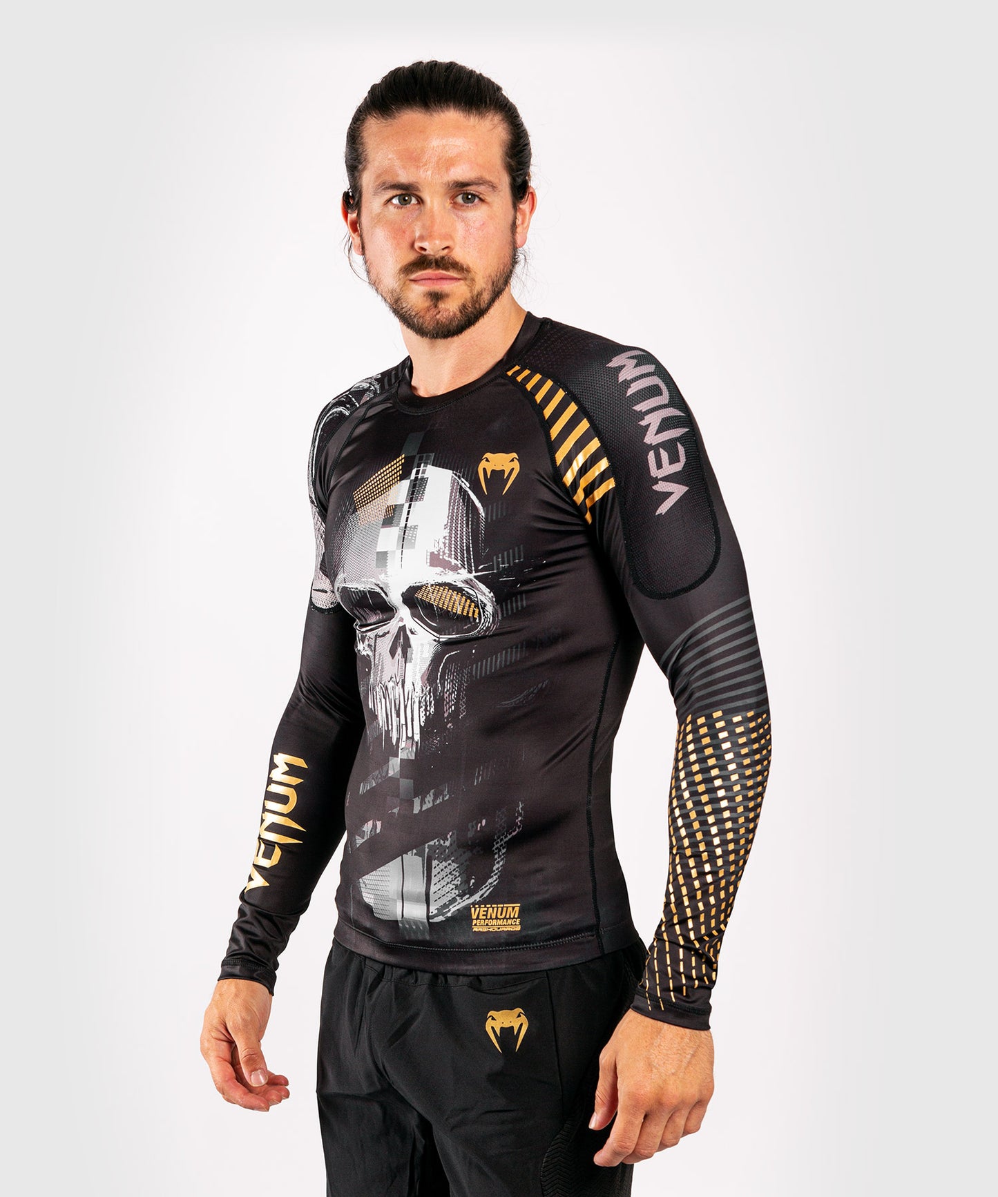 Rashguard Venum Skull - mangas largas - Negro